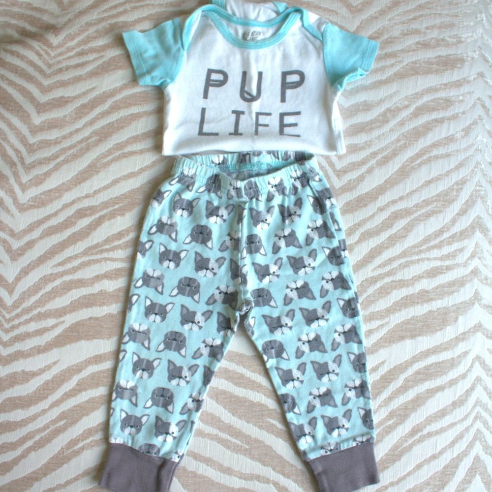 Little Star Organic | 2-Piece Baby Set | Onsie and Pants